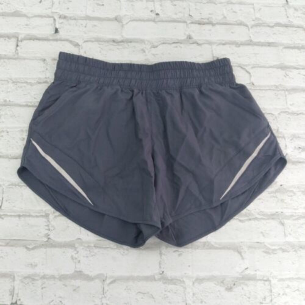Athletic Works Shorts Womens Small Gray Elastic Waist Pull On Running Athletic